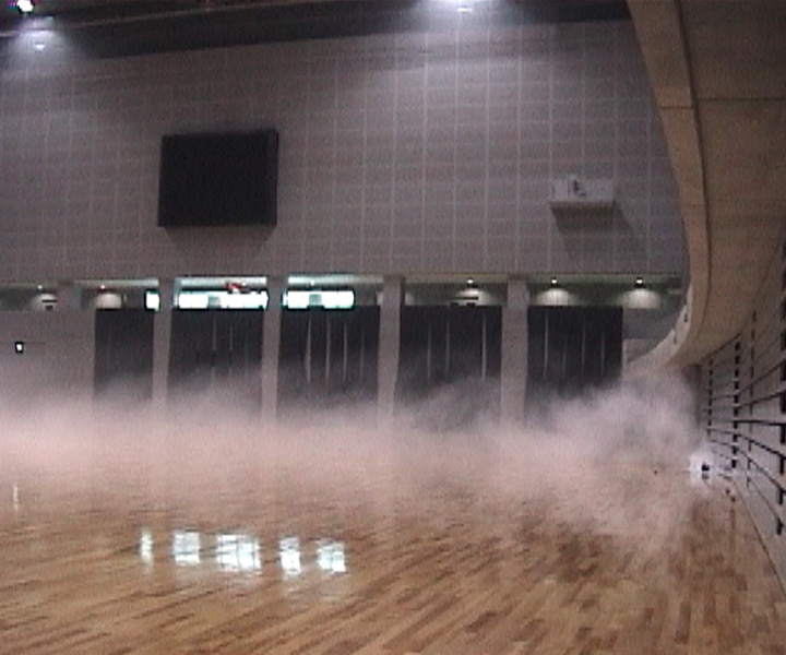 検証実験（小笠山総合運動公園 エコパアリーナ）